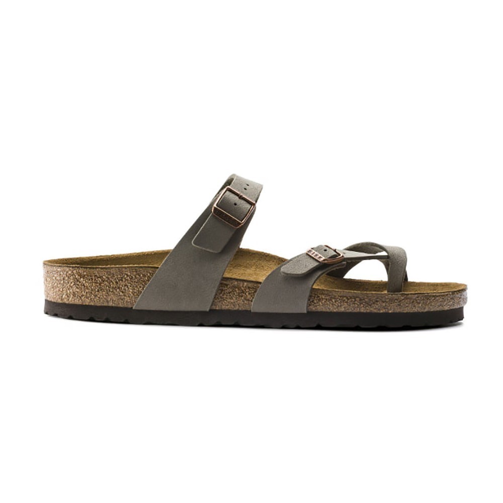Birkenstock Women’s Mayari Stone Birko-Flor Sandals Wide