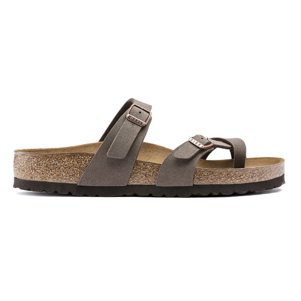 Birkenstock Women’s Mayari Mocha Birko-Flor Sandals Wide