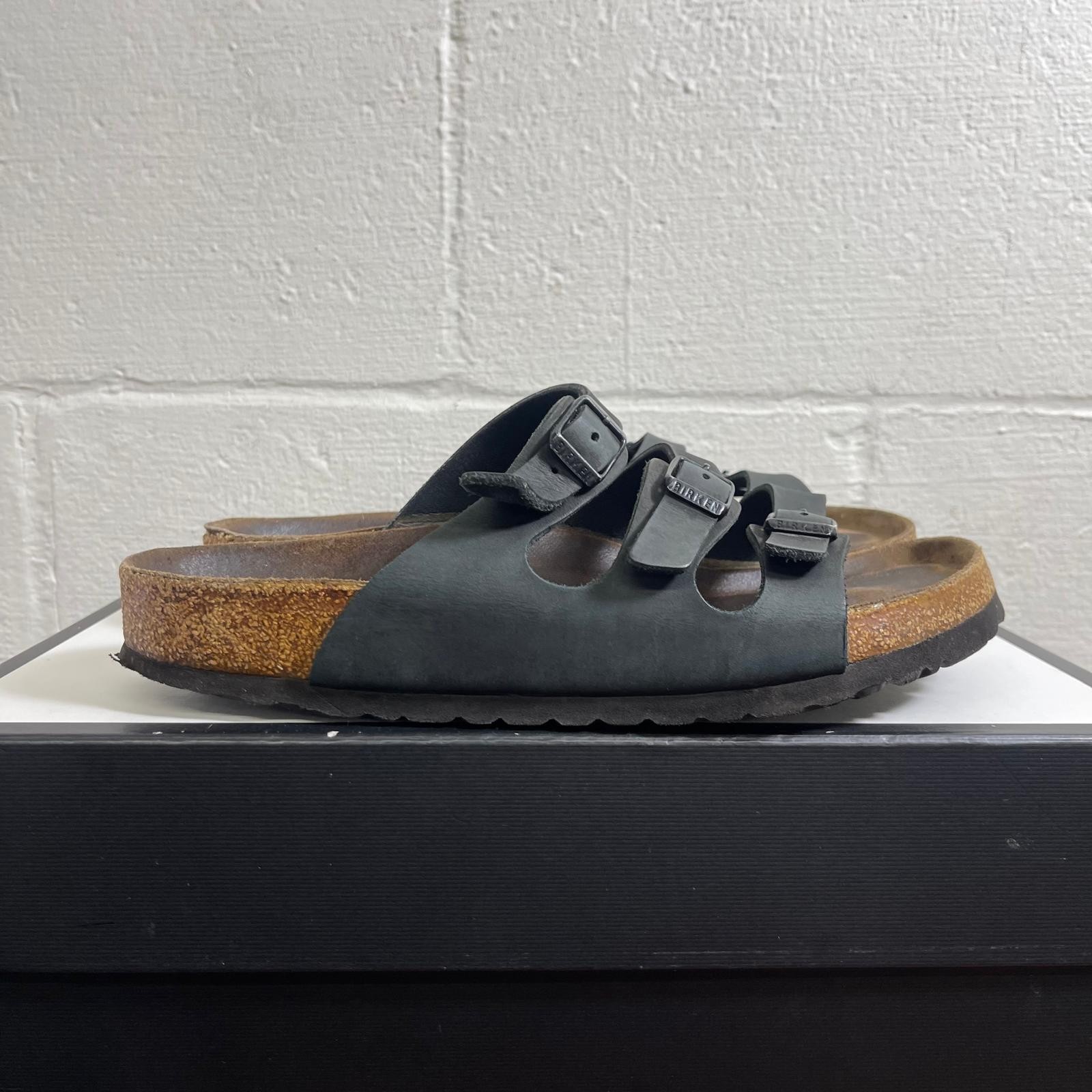 Birkenstock Florida Soft Footbed Sandals Three Strap Buckle Women’s 41 EU/10 US