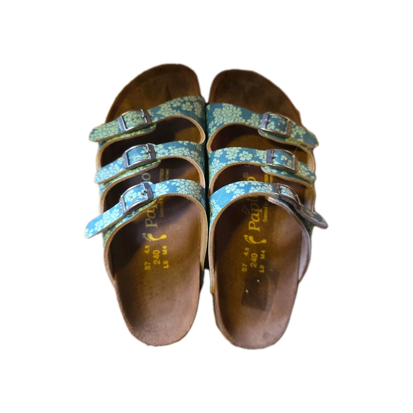 Birkenstock/ Papillio Florida  Sz 37 Excellent Condition