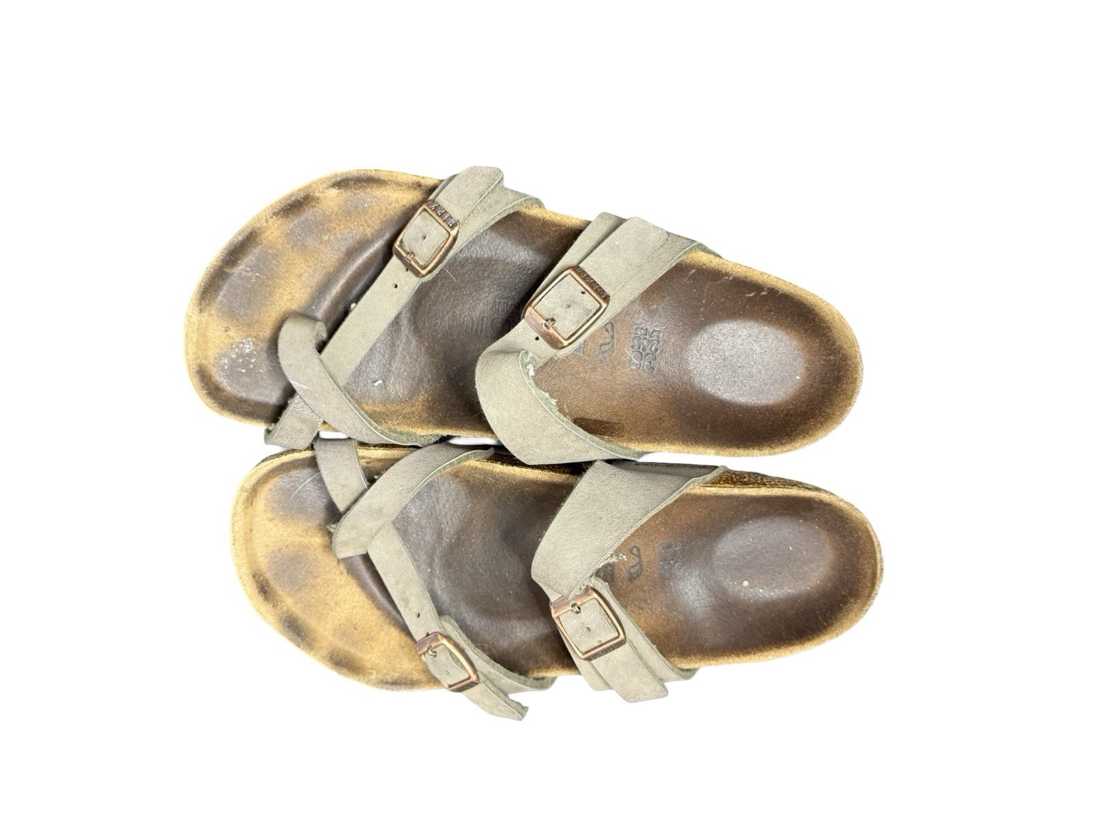 Birkenstock Mayari 38 Women’s Size 7 Stone Birkibuc