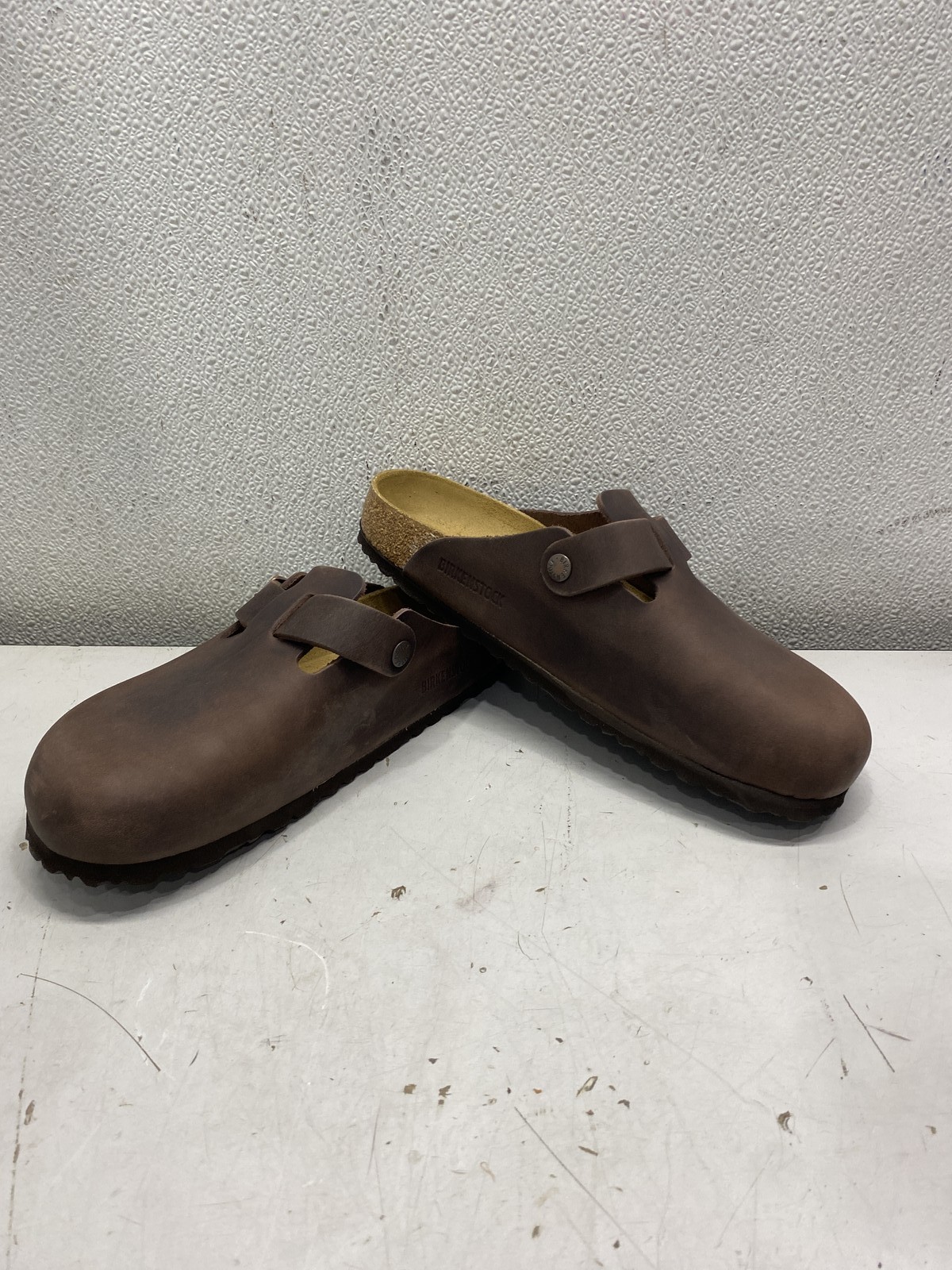 Birkenstock Boston BS Slide On Shoes US W11/M9 Habana