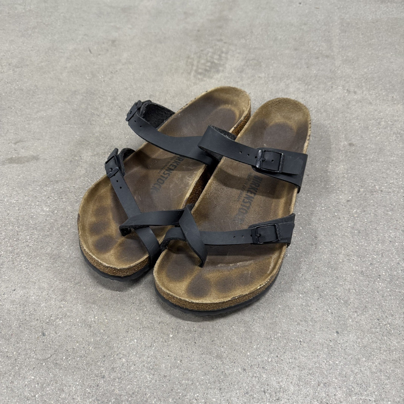 Birkenstock Mayari Black Slip On Sandals Unisex EU 40 M7/ W9