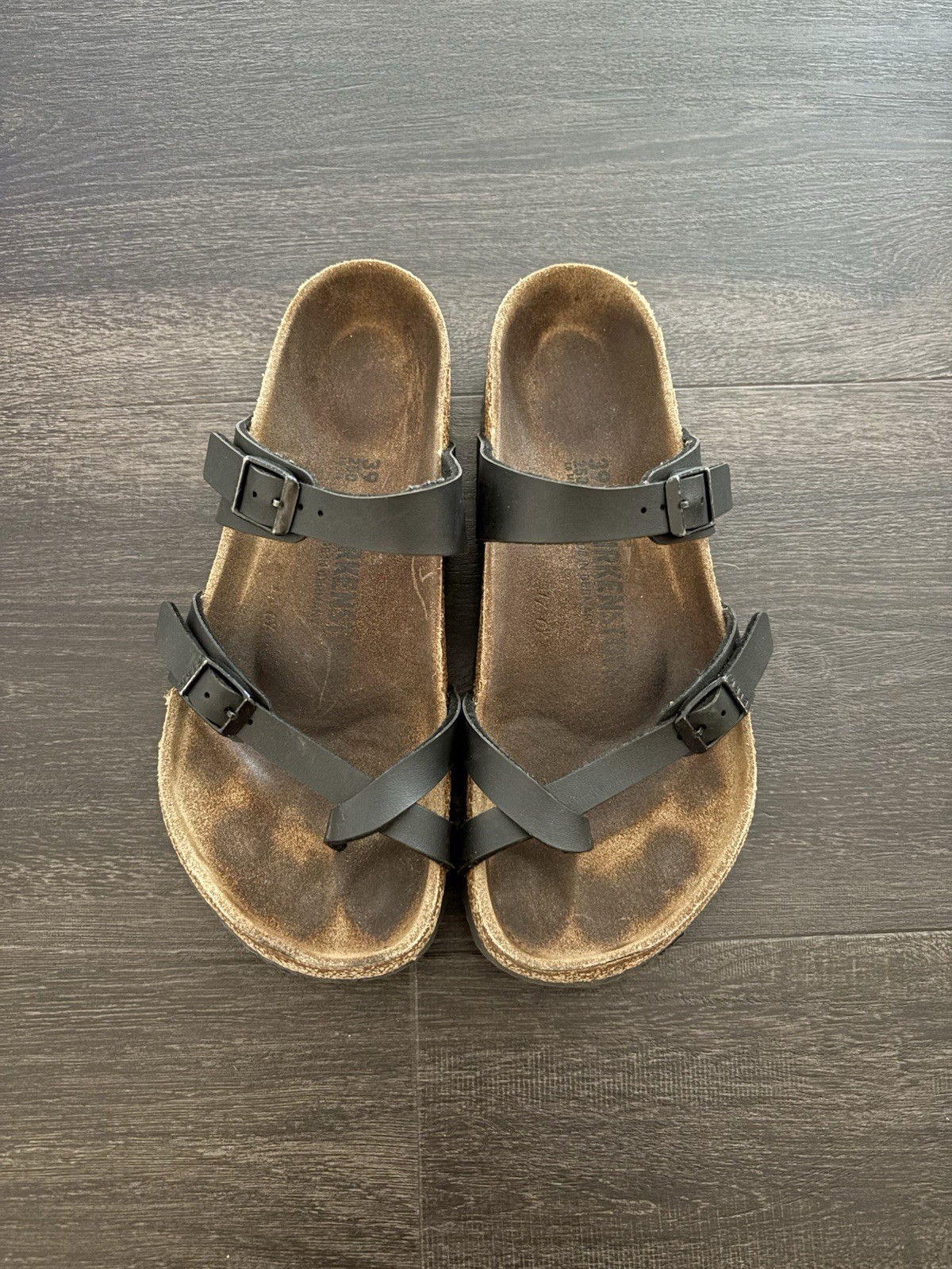 Birkenstock MAYARI Black Slide Sandals Shoes Women’s Size 39 EU / 8 US