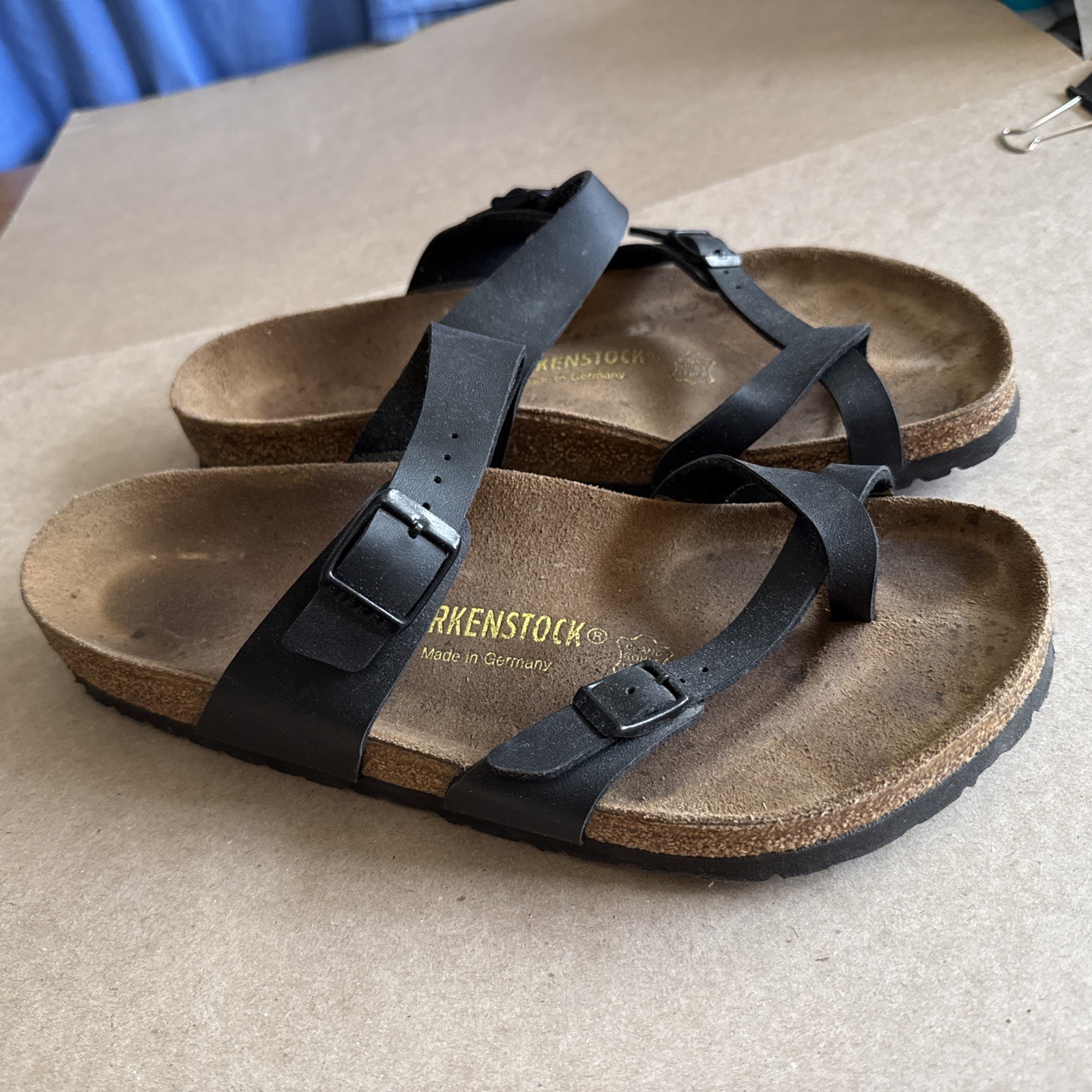 Birkenstock Mayari Black Leather EU41 – Preowned Excellent Condition – Clean