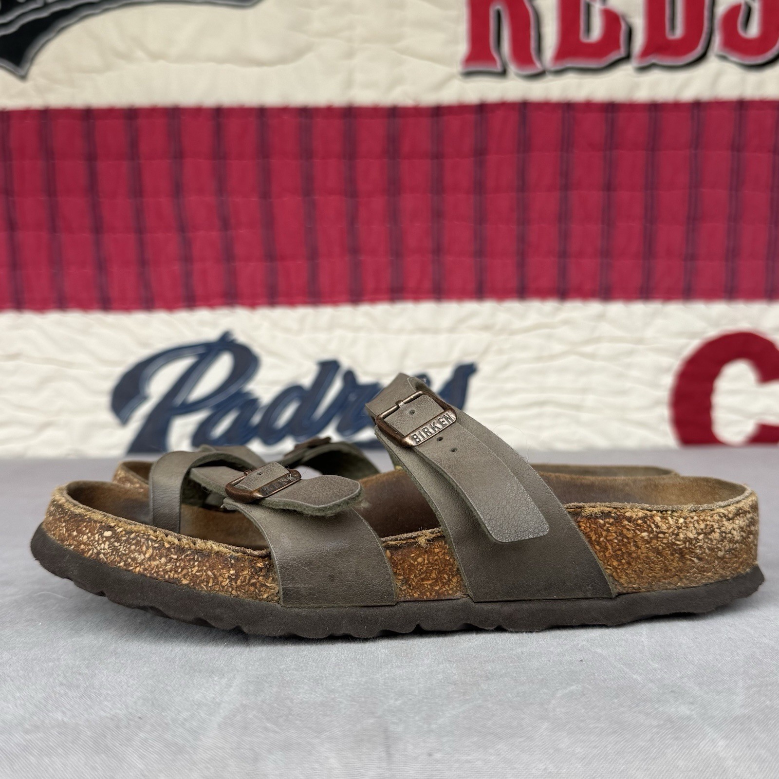 Size 37/W6 – Birkenstock Mayari Sandals Oiled Leather
