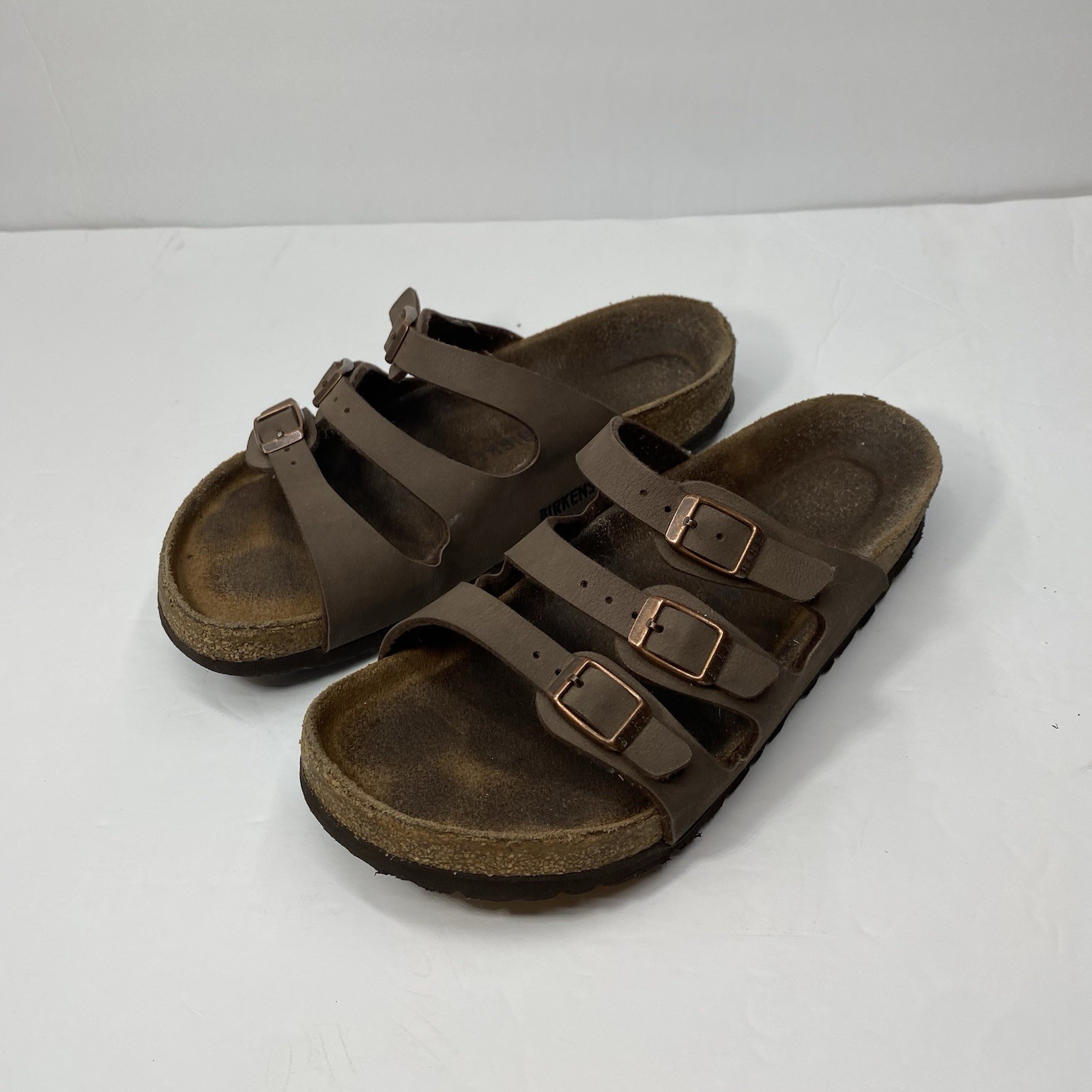 Birkenstock Florida Soft Footbed Sandal EU 36 US 6 Habana Oiled Leather Comfort