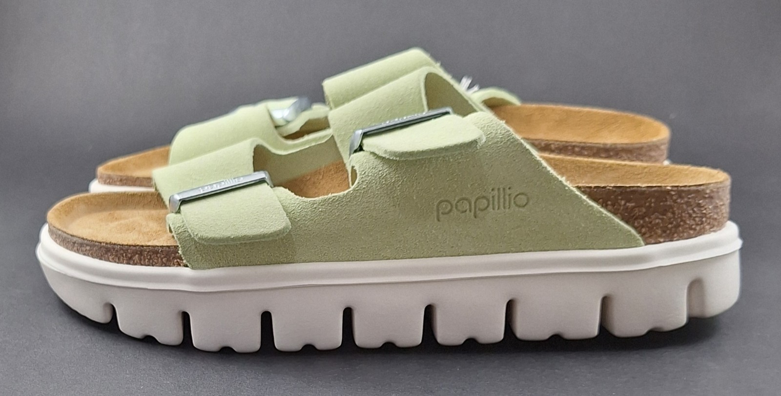 Birkenstock Papillio By Birkenstock Arizona Platform Sandal Green Women 6 Eur 37