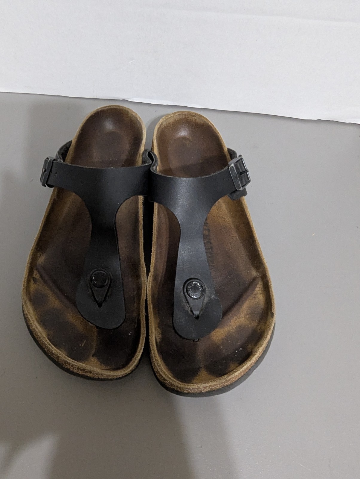 Birkenstock Gizeh Women’s Size EU 38 (US Size 7.5) Black Sandal