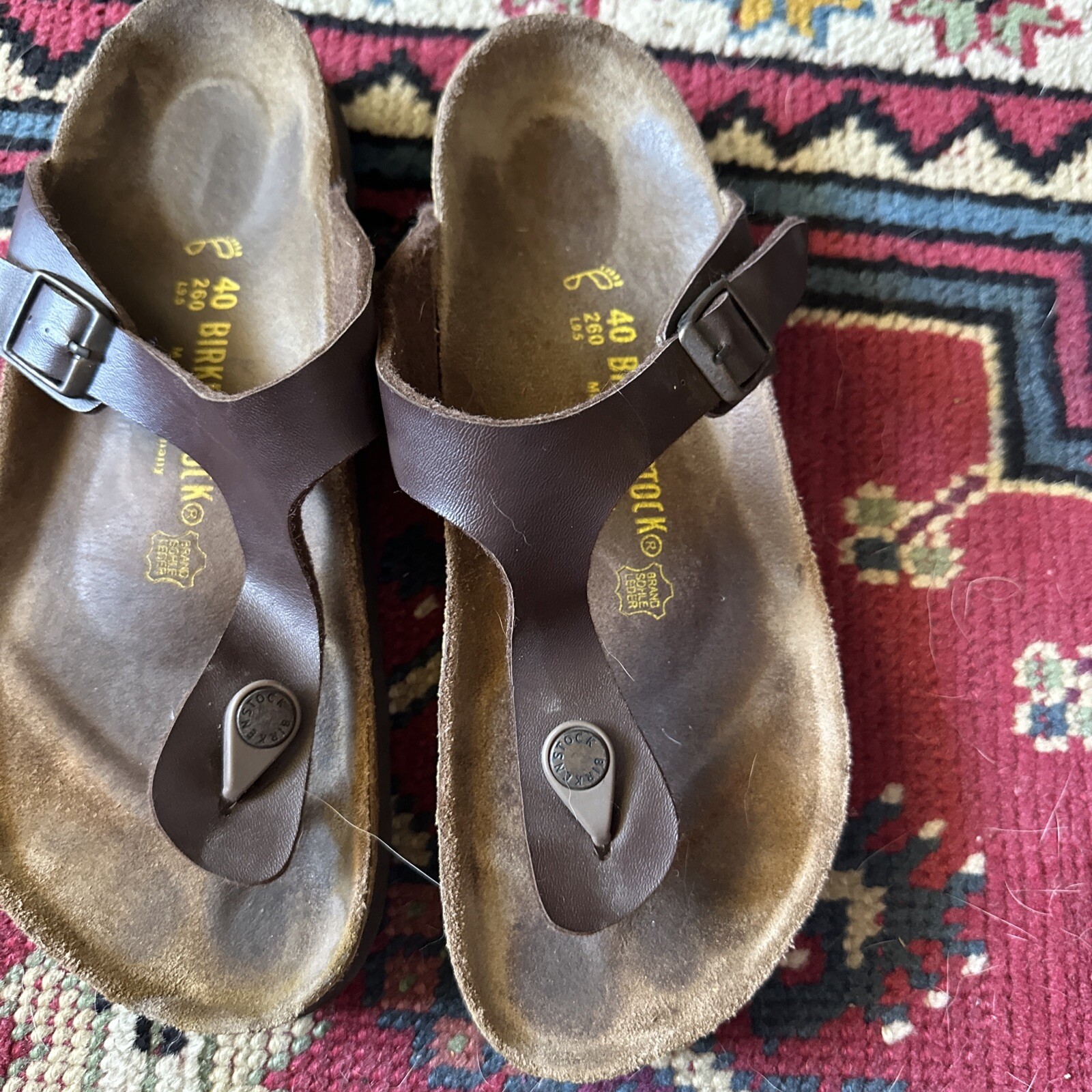 Birkenstock Gizeh Birko-Flor Sandals Women’s Size 40 / 9 Vegan