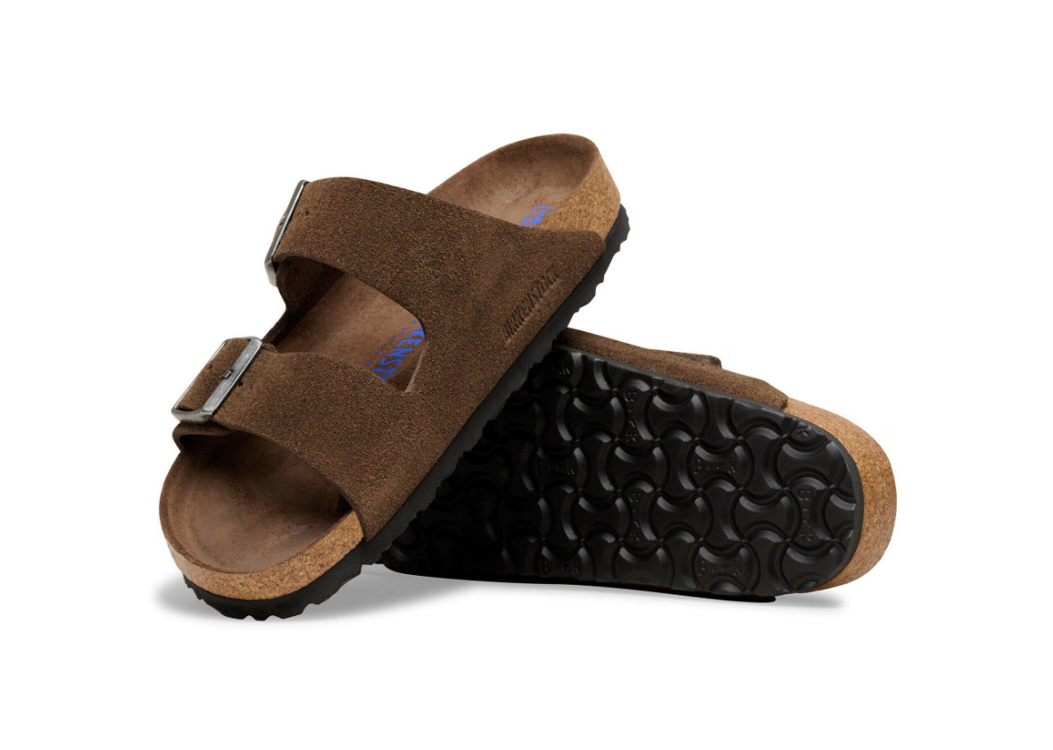 Birkenstock Arizona Soft Footbed Suede Leather CARAFE TONAL Color – All Sizes