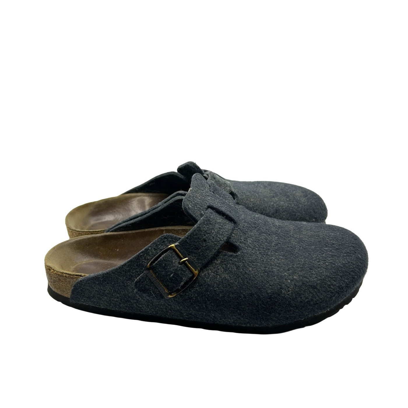 Birkenstock Boston Wool Felt Clog Size 41 gray Wool Felt