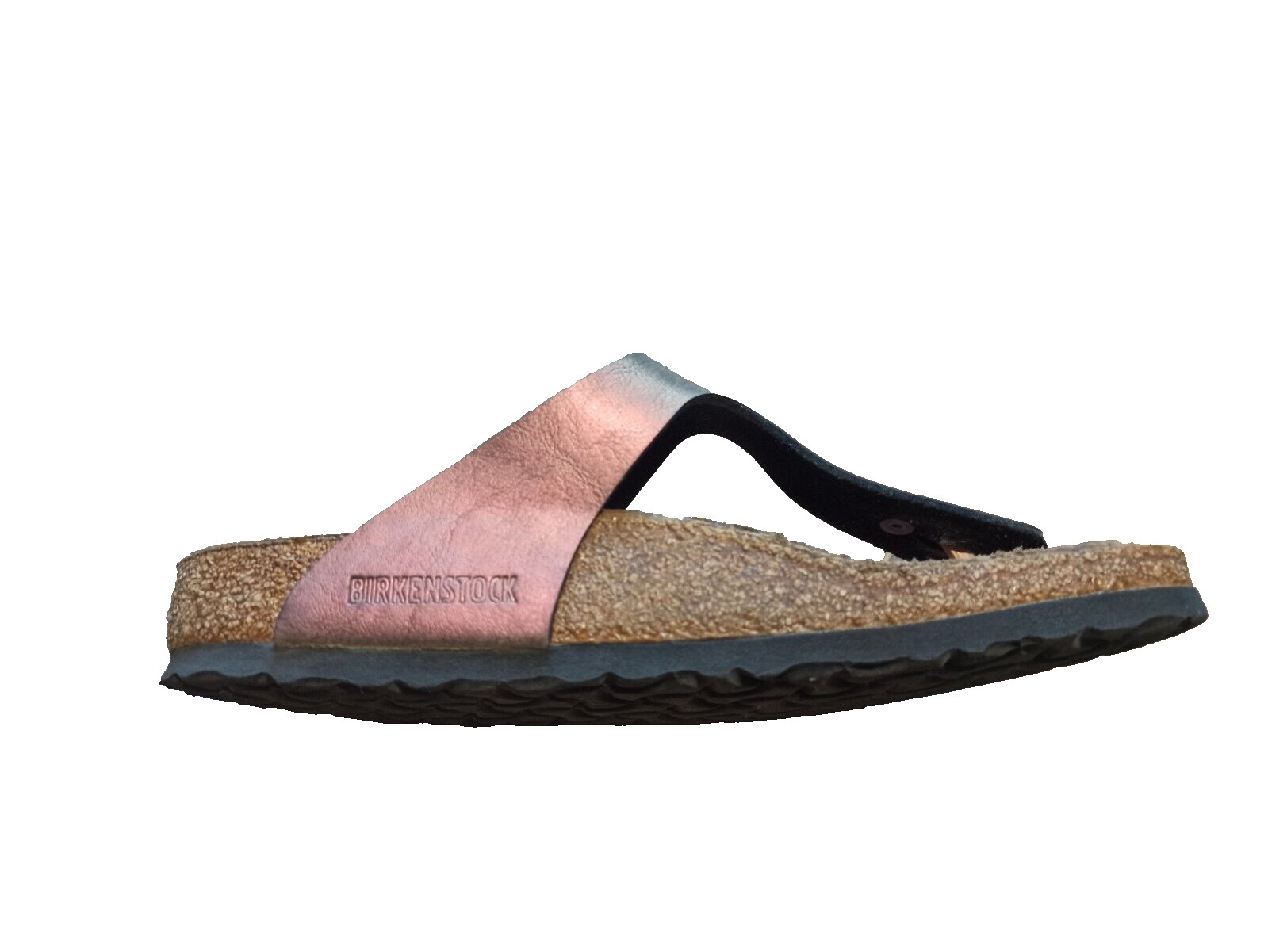 Birkenstock Gizeh Women’s Sandals Size EU 39 US 8 Pearl Pink Leather Thong Shoes