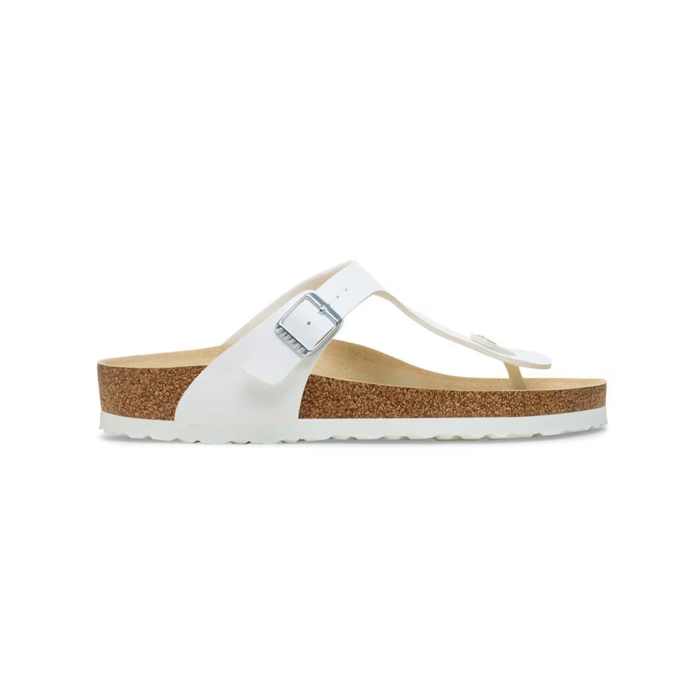 Birkenstock Gizeh Birko-Flor – White Unisex Sandal Regular