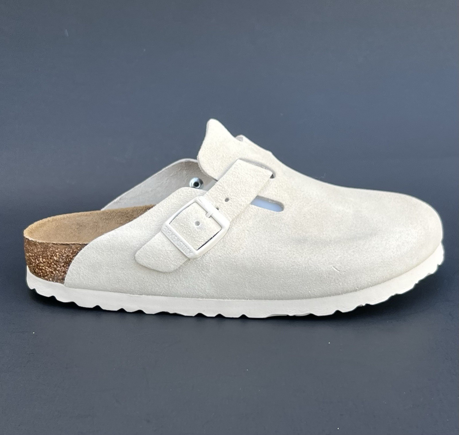 BIRKENSTOCK Boston Soft Footbed Clog Oyster Women’s Size 6-6.5 US / 37 EU