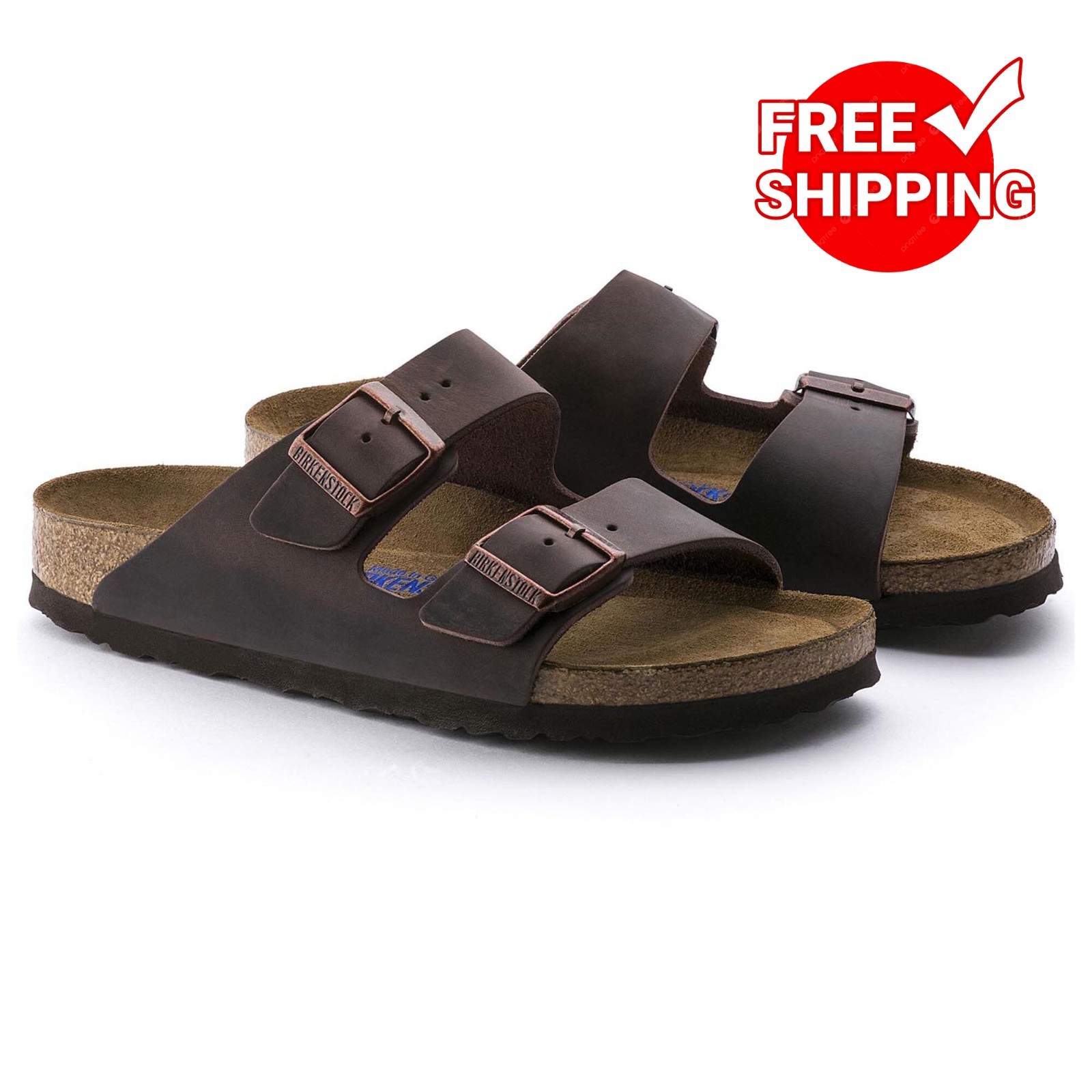 Birkenstock Arizona Soft Footbed Oiled Leather Sandals – Habana