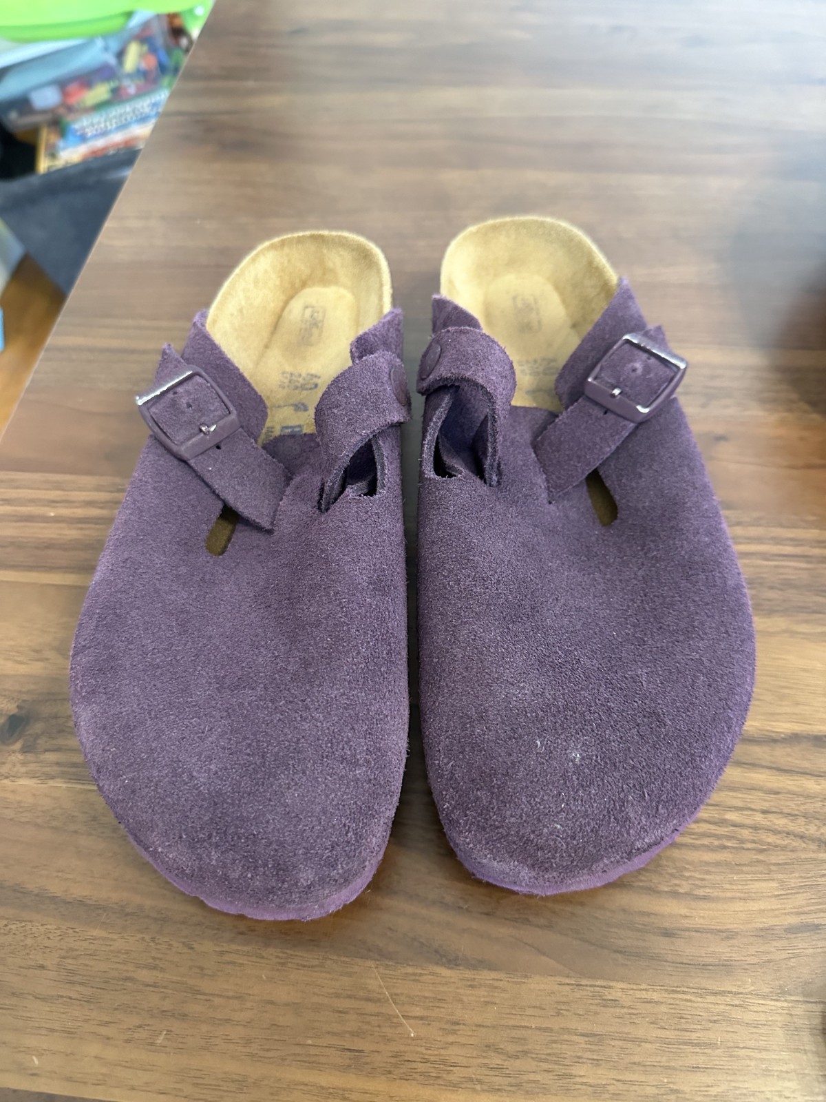 Birkenstock Boston 40 Purple Narrow