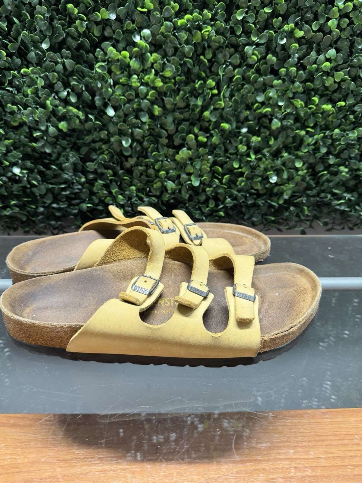 Birkenstock Florida fresh VEGAN Unisex Adjustable Slide Sandals 39 L8M6