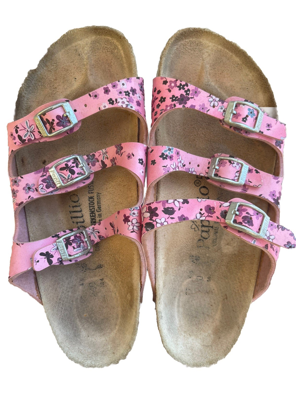 BIRKENSTOCK Papillio PINK Floral & BUTTERFLIES Sandals EU Size 37