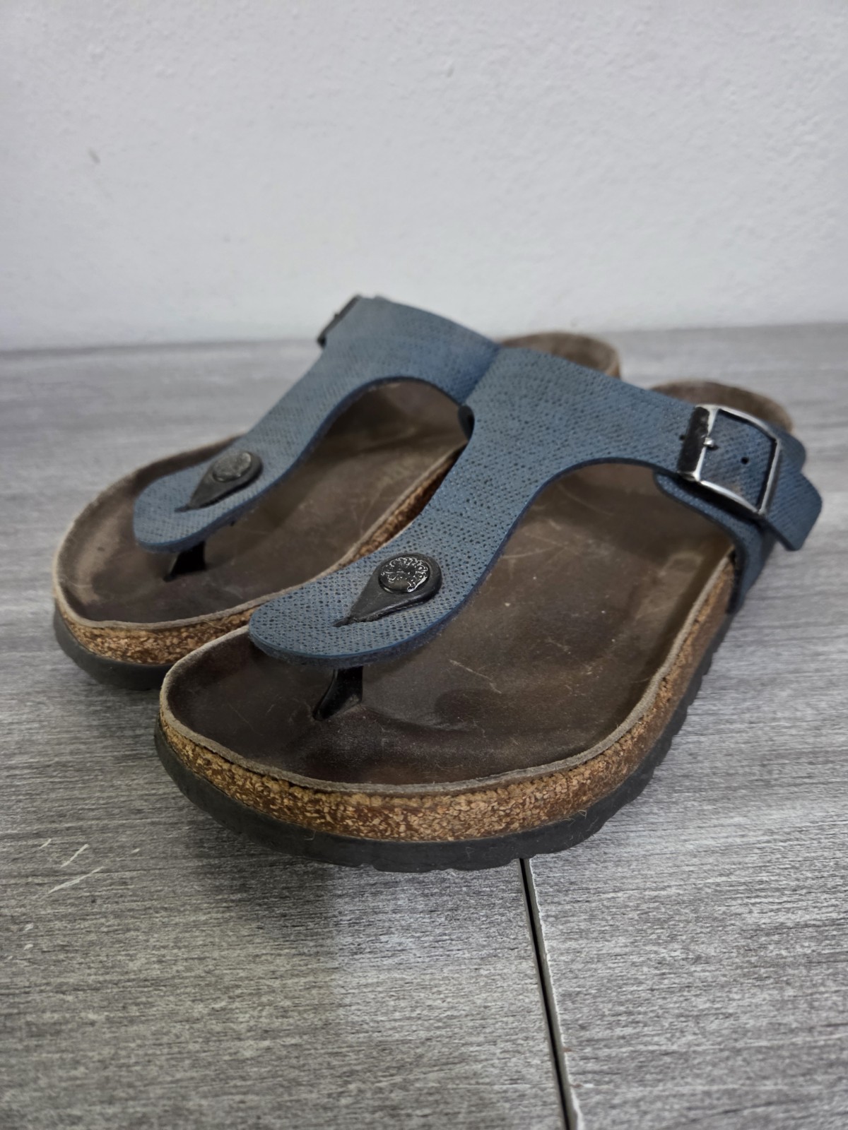 Birkenstock Gizeh BS Blue Strap Sandal EUR 36 Women’s size 5.5/6