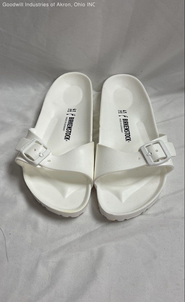 Birkenstock Madrid EVA White Essentials Slide Sandals Size 10W 8M EU 41