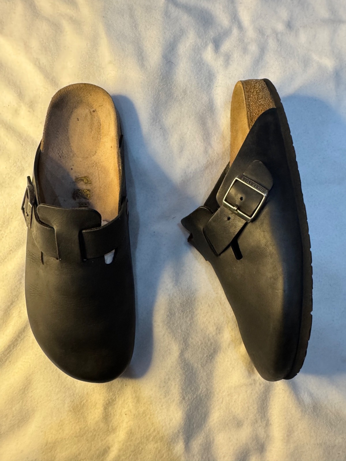 Birkenstock Boston Black – Size 47/M14