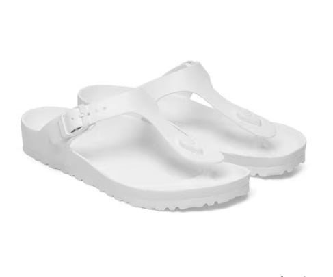 Birkenstock Gizeh EVA Sandals NIB 11M 44 White