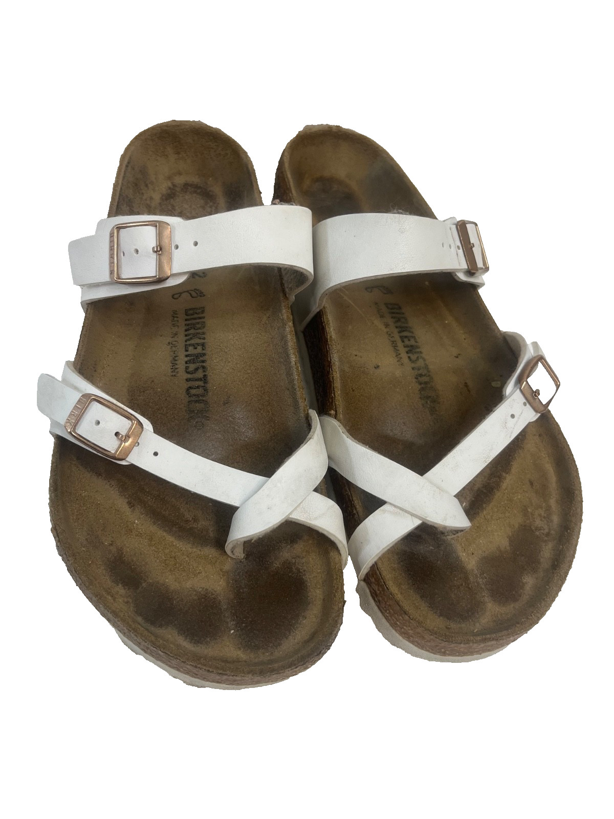 Birkenstock Gizeh Women’s Size 11 US 42 EU White Sandals