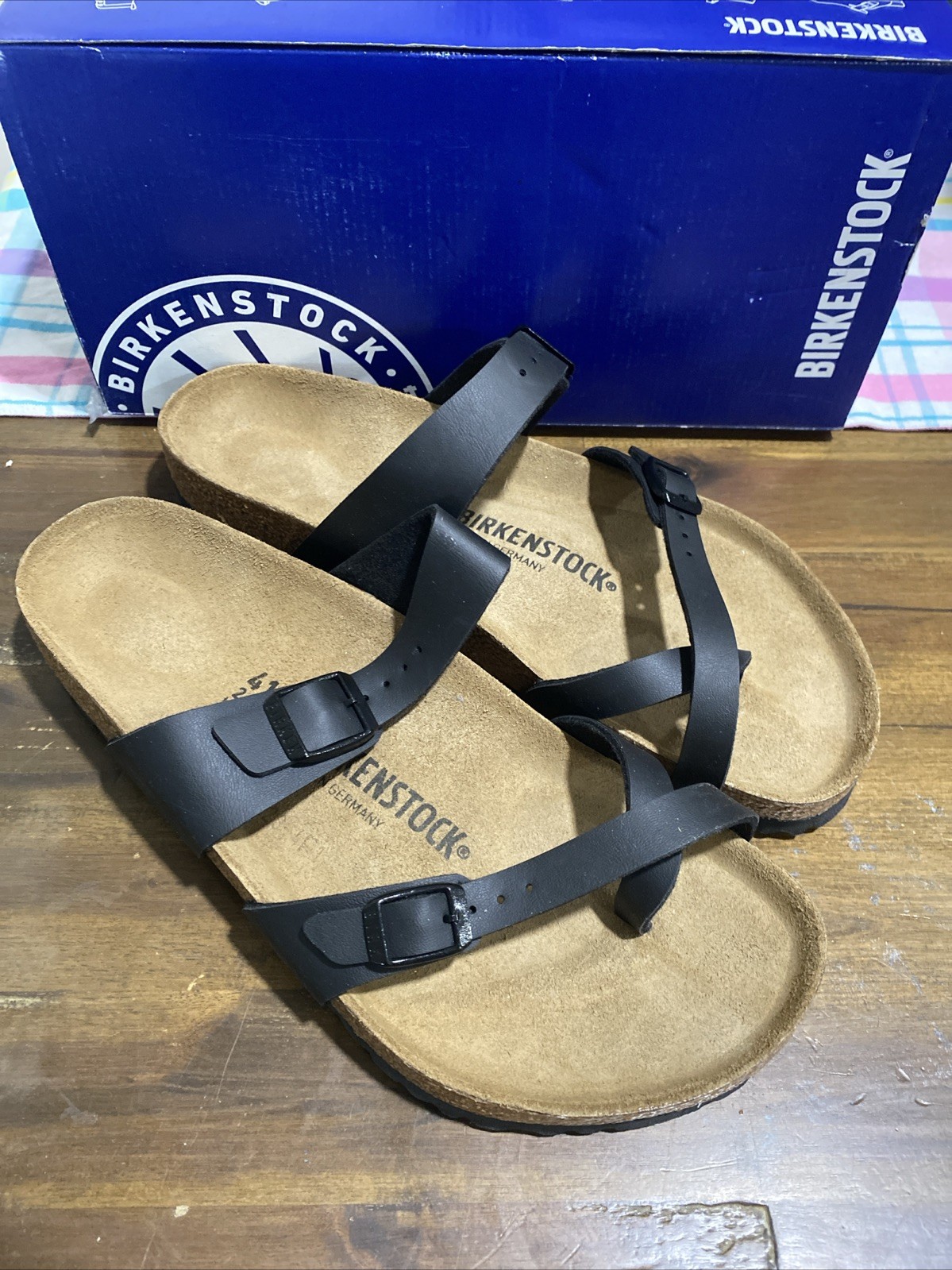 Birkenstock Mayari 41 Black Ladies 10 New