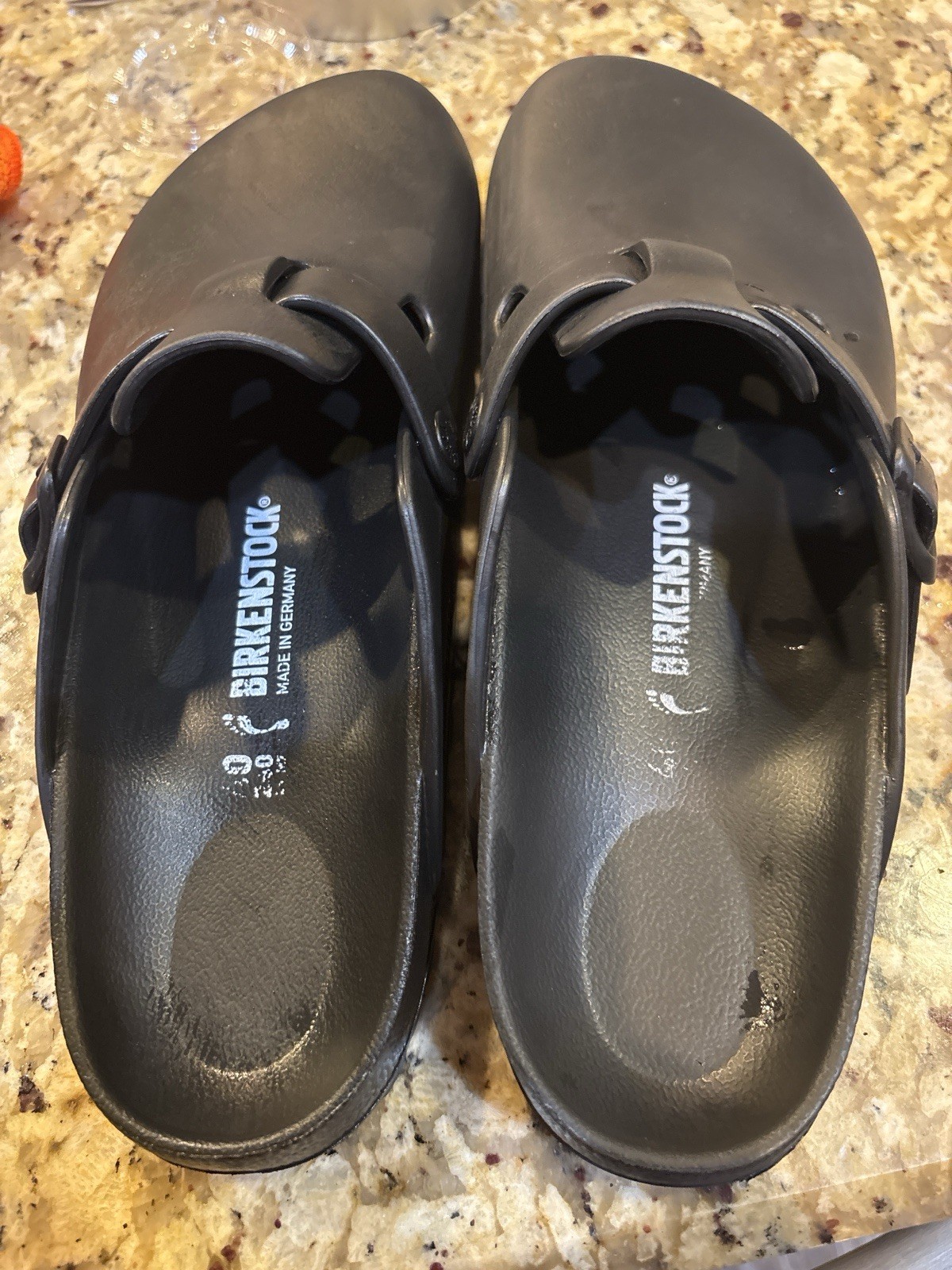 Birkenstock Boston EVA Clogs Black Women’s 9-9.5 EU 40 Made in Germany