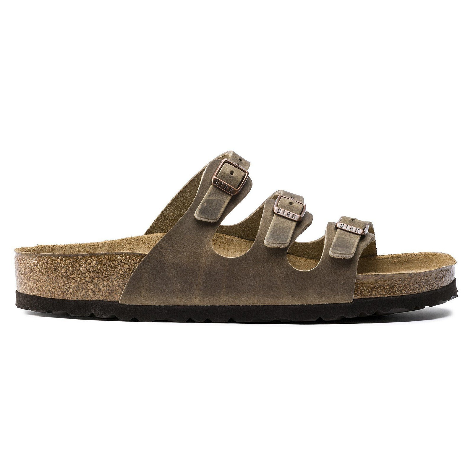 Women’s Birkenstock Florida, Tobacco Brown, 6 B Medium US