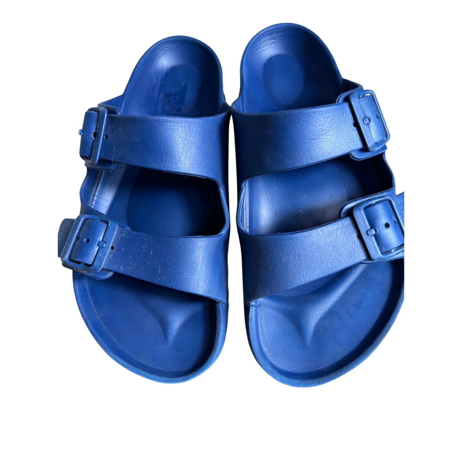 Birkenstock Arizona Blue EVA Unisex Sz 42 sandals slides shoes Mens 9 women’s 11