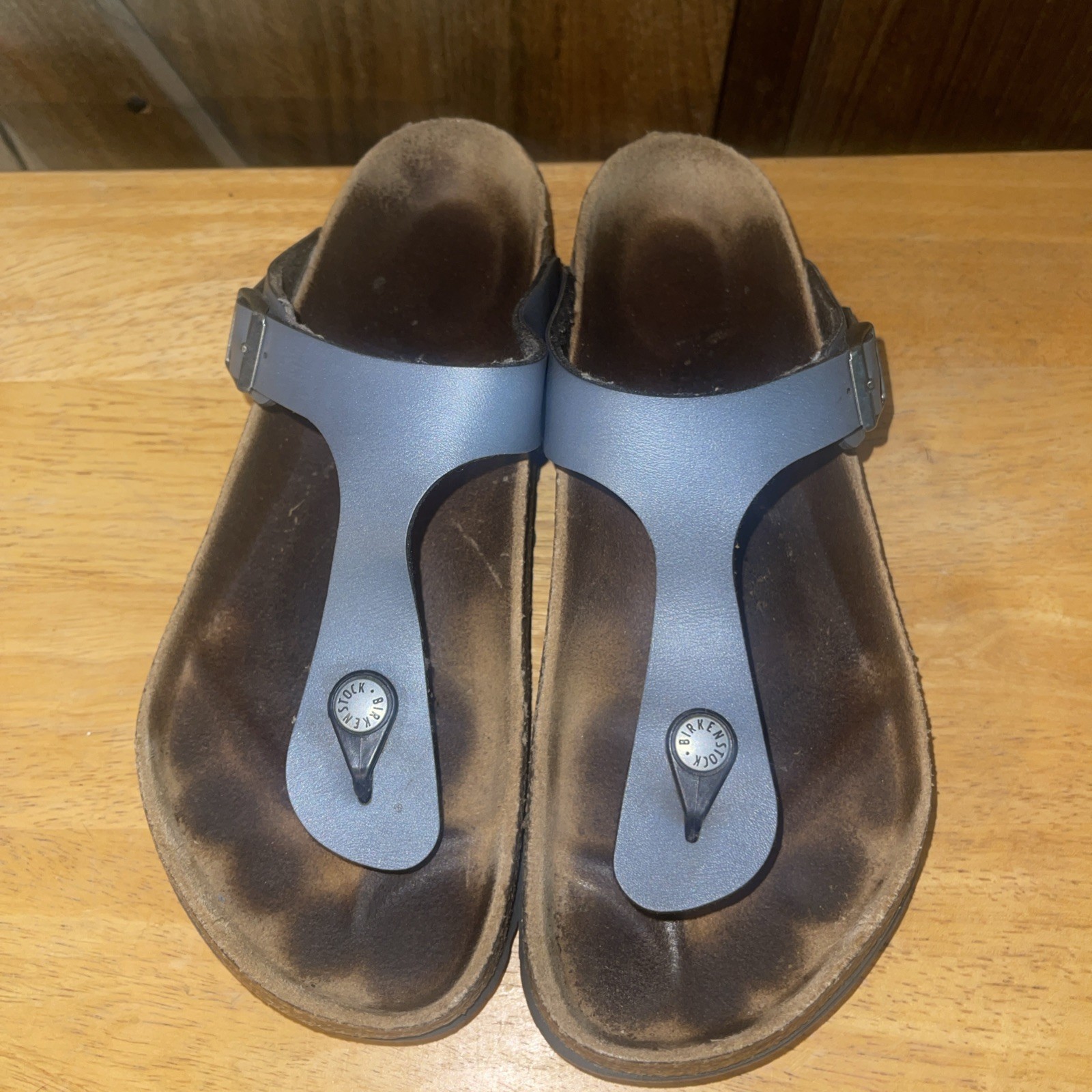 Birkenstock Gizeh Size 8.5 -9 Gray Sandal Size 39