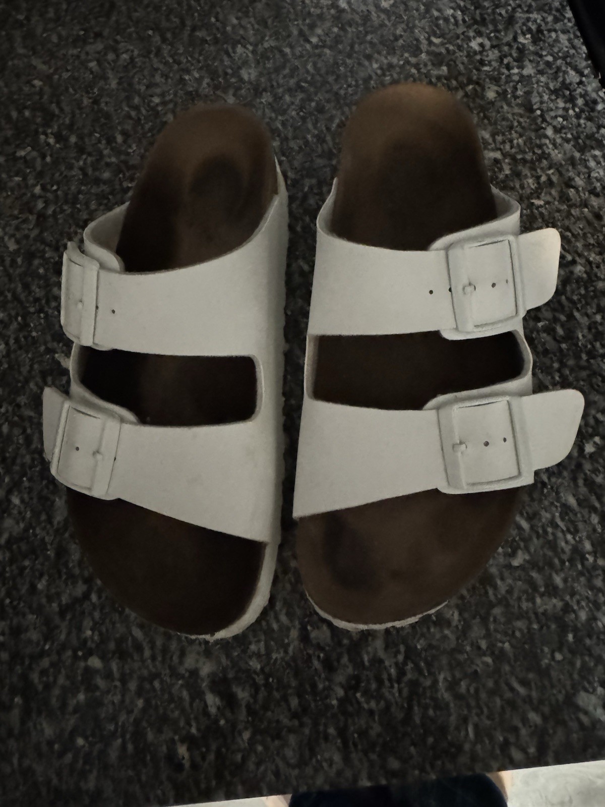 Birkenstock Papillio White Platforms Sandals Size 37