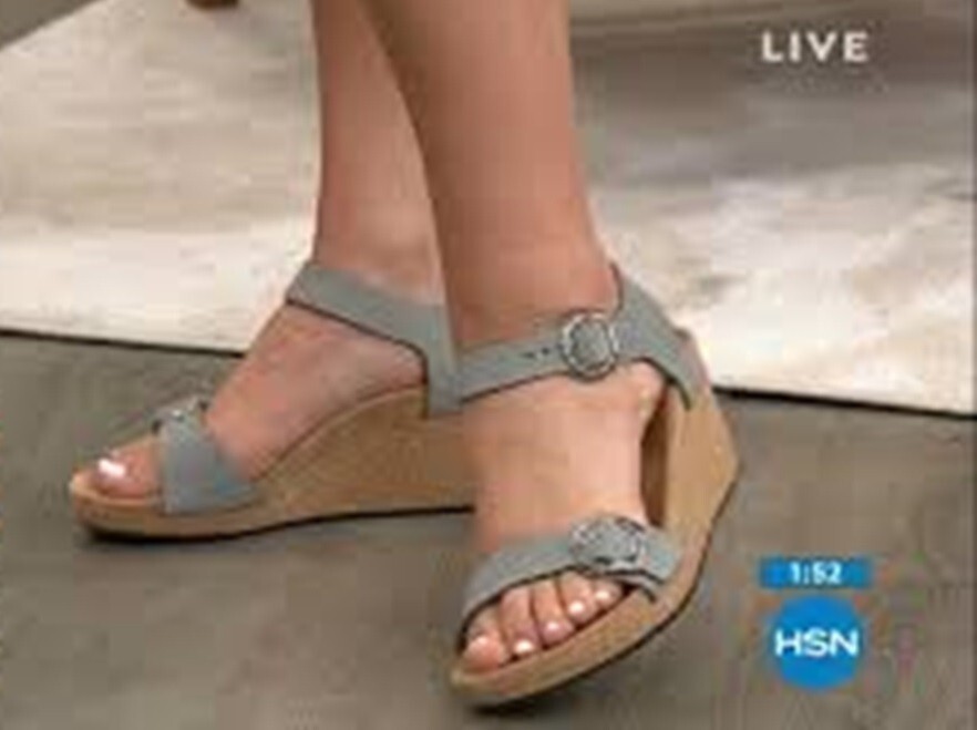 NWT Papillio by Birkenstock Wedge Sandal – Soley -Dove Gray 41