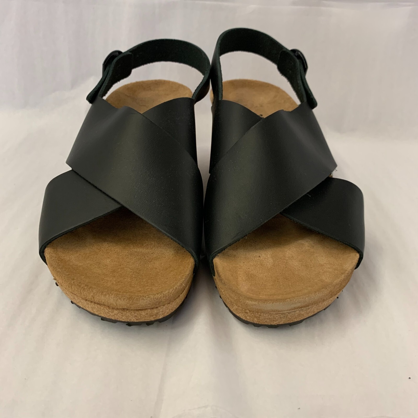 Birkenstock New w/ Box Papillio Samira Ring-Buckle Black Leather Narrow – Sizes