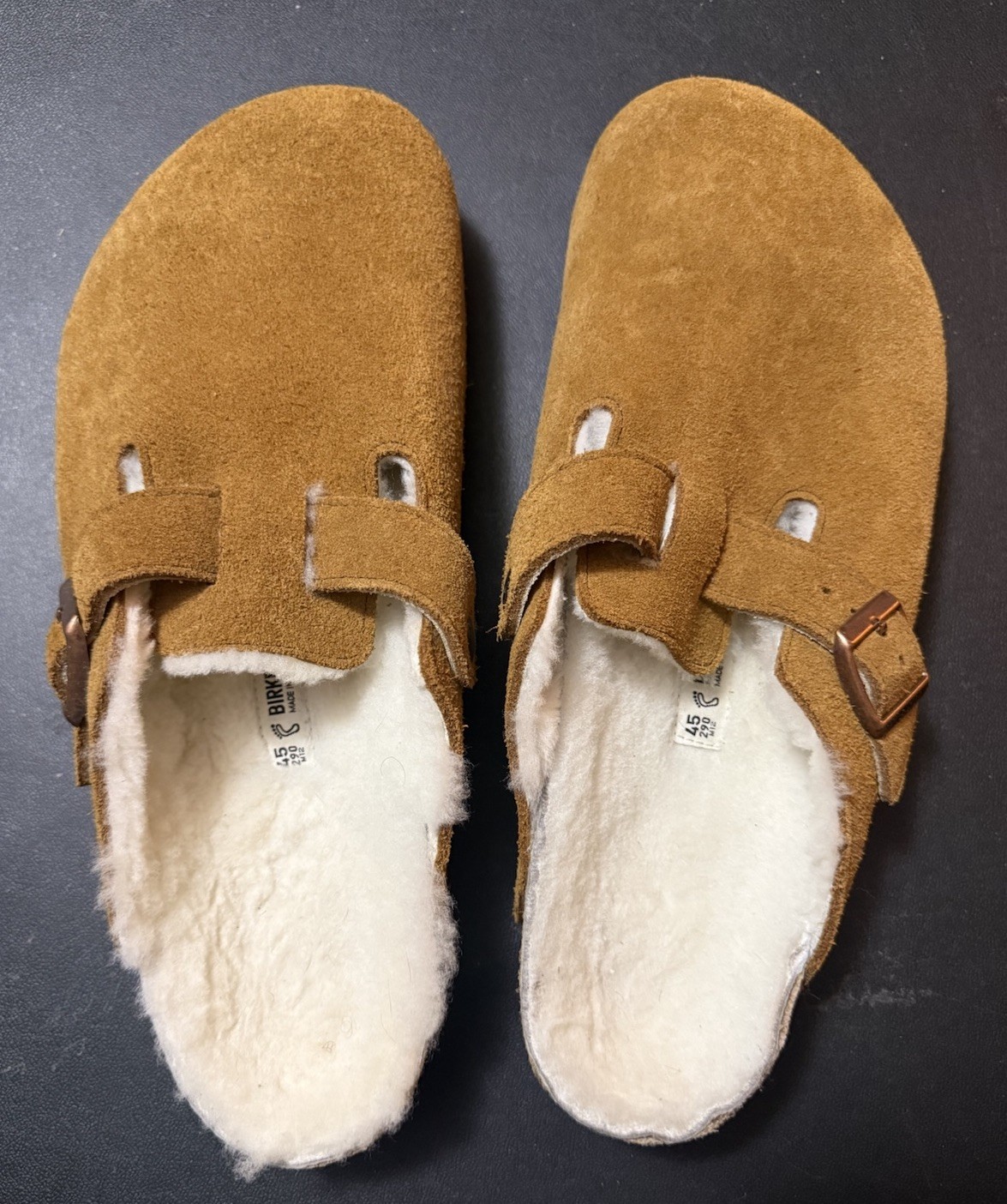 Birkenstock Boston Shearling Lined Clog Men’s 12  45
