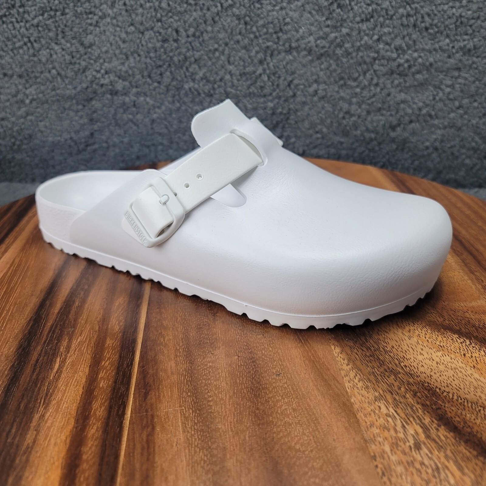 Birkenstock Boston Eva White Clogs Mens 9-9.5 / Womens 6 – 6.5 Sandals Mules