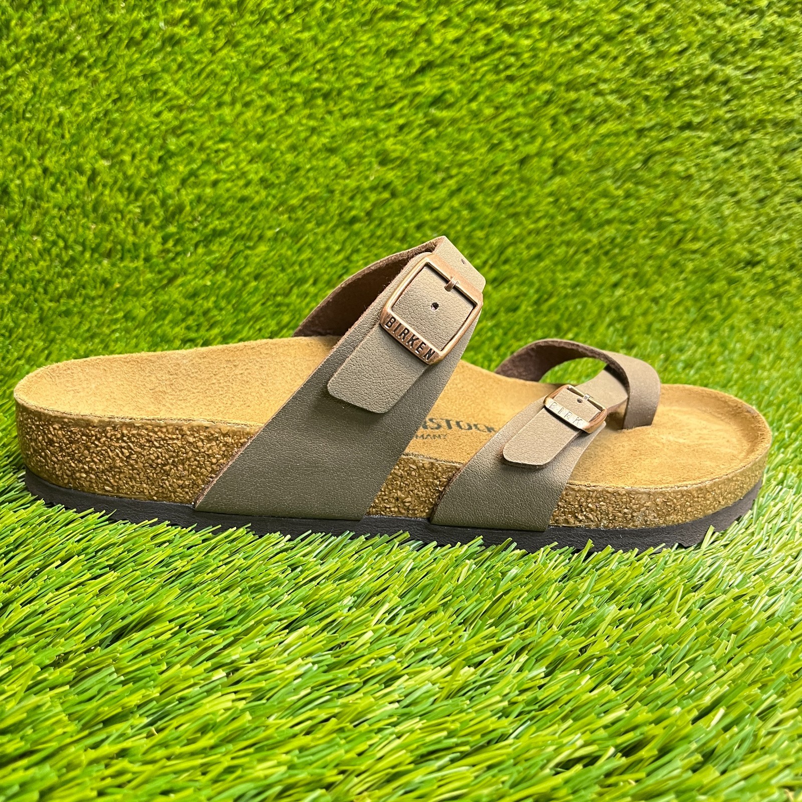 Birkenstock Mayari Birko-Flor Mens Size 8 Womens 10 Brown Walking Outdoor Sandal