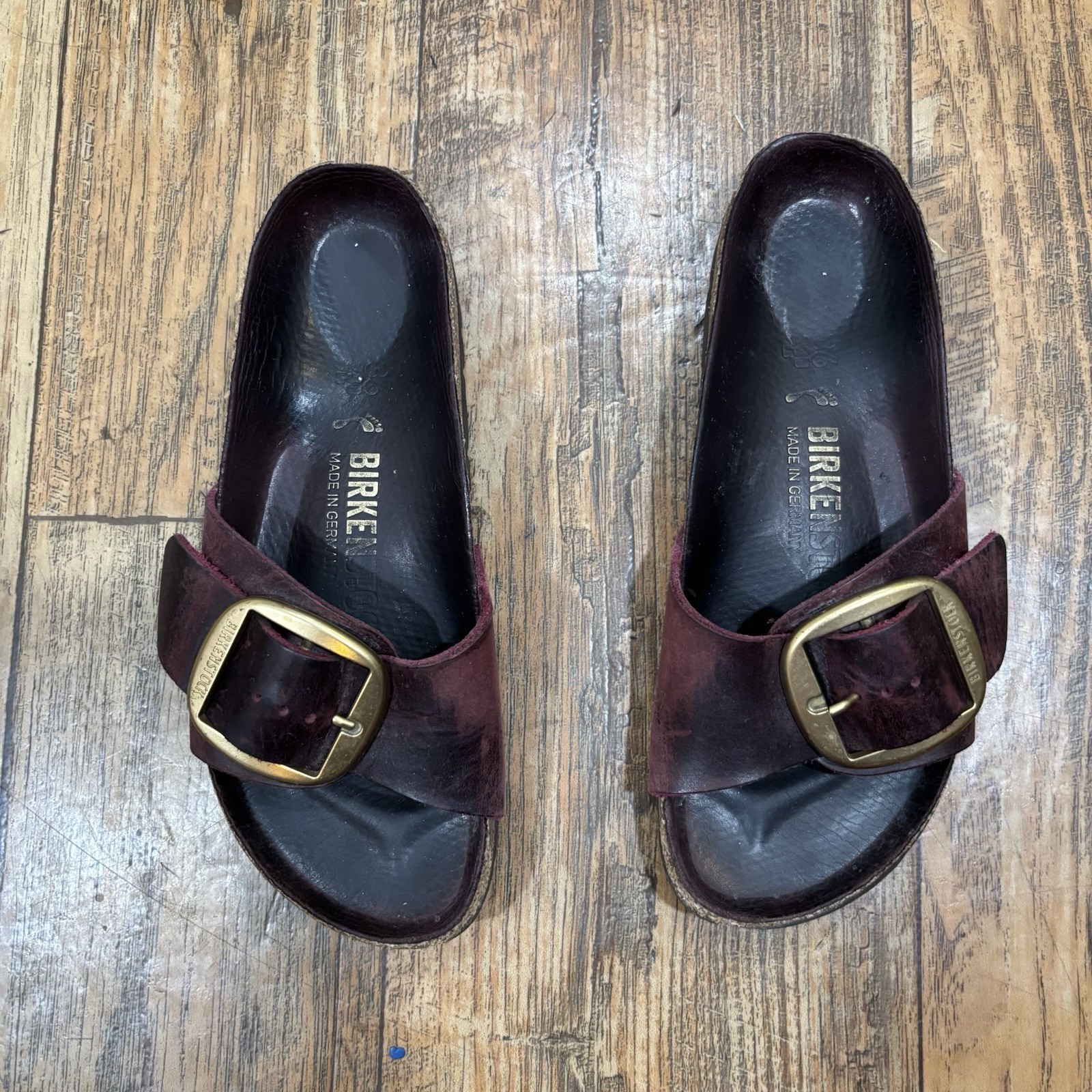 Birkenstock Madrid Big Buckle ZINFANDEL  Womens Sandals REGULAR Fit 36 230