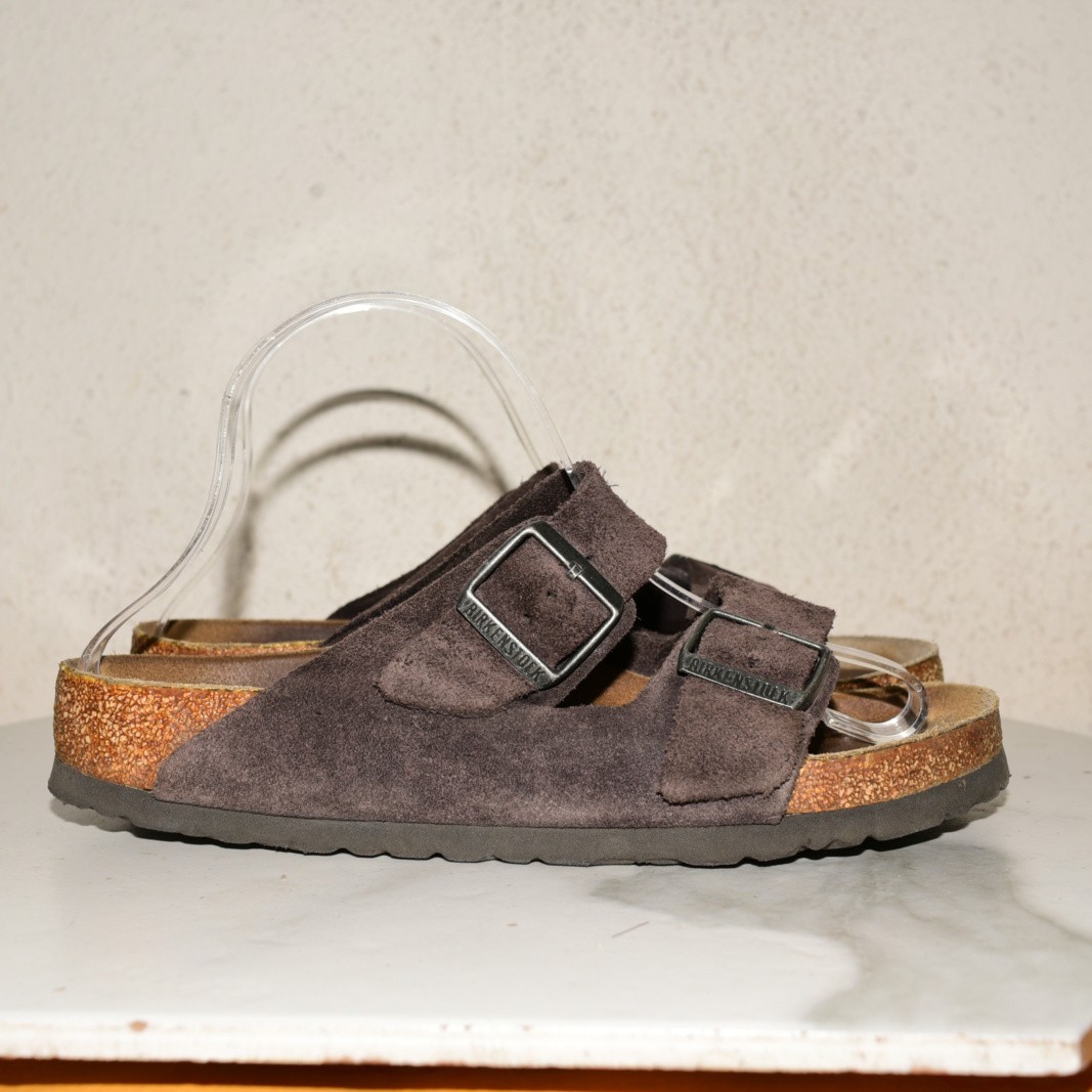 Birkenstock Arizona Suede Sandal Slide Unisex 39 R