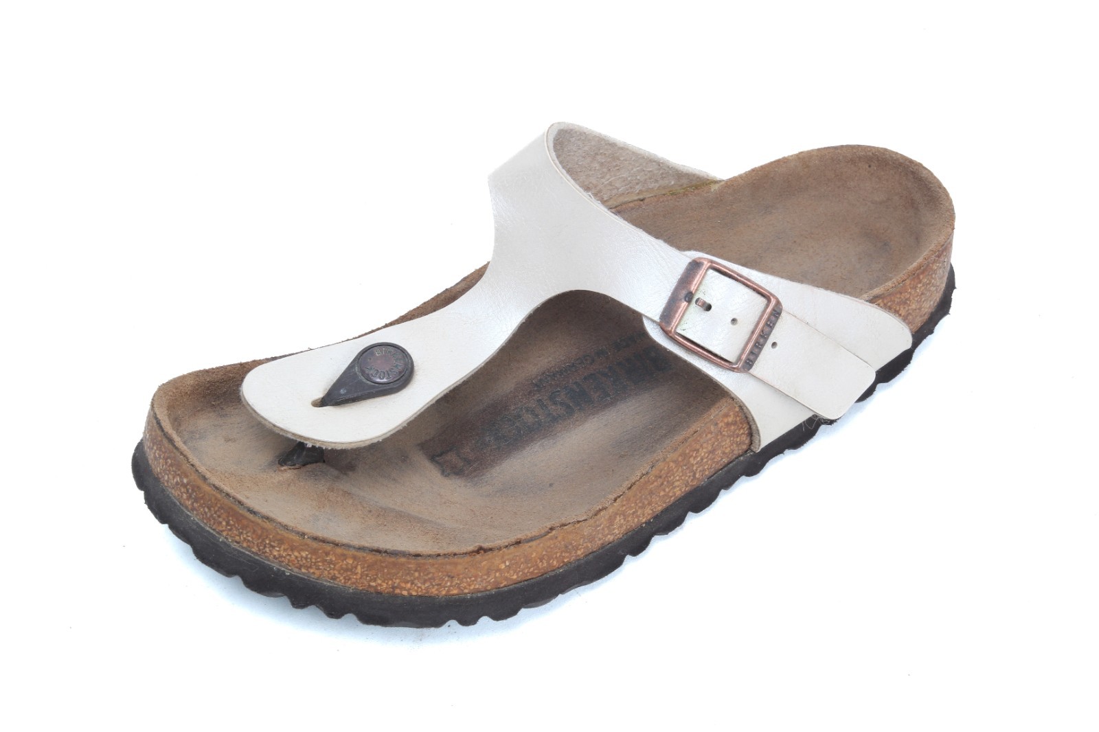 Birkenstock Gizeh Sandals Shoes Birko Flor Women’s 37 Us 6 Reg/Wide