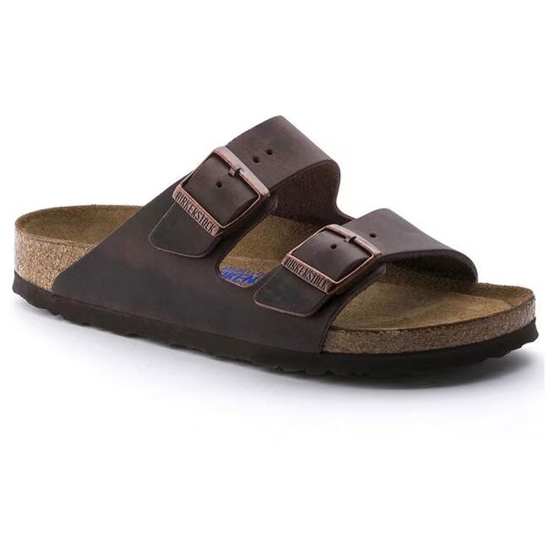 Birkenstock Arizona Habana Oiled Leather Soft Footbed Men’s and Women’s Sandals