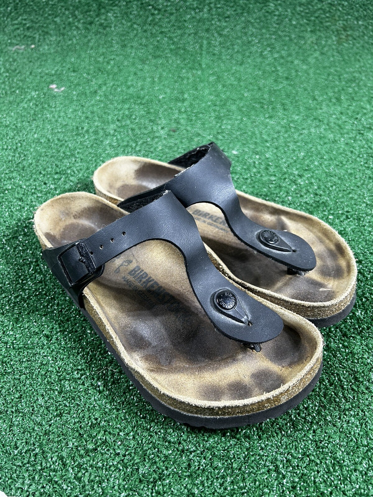 Birkenstock Gizeh Womens Size 5 Brown Beach Walking Outdoor Thong Sandals