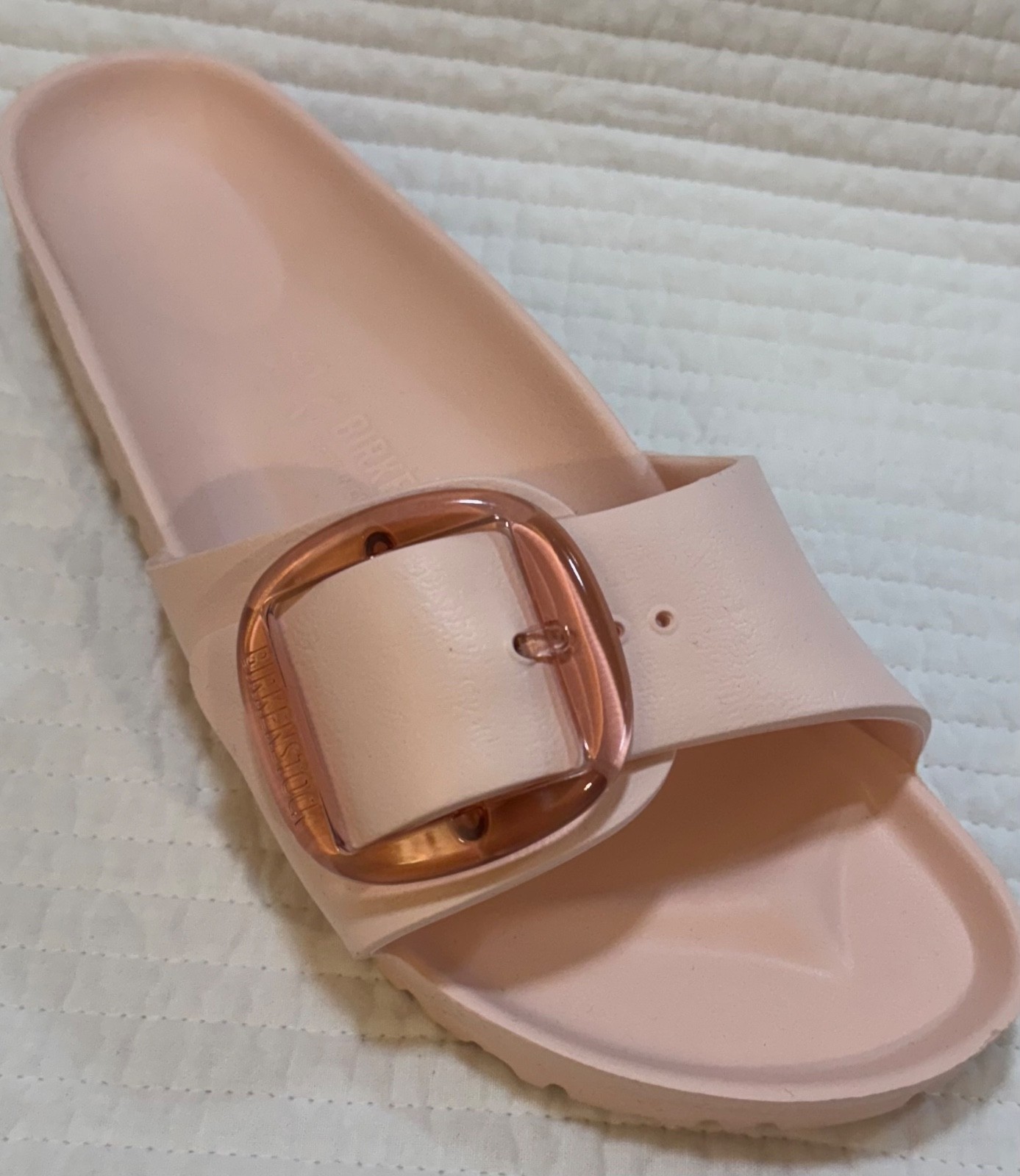 BIRKENSTOCK NIB MADRID BIG BUCKLE EVA WATERPROOF LIGHT ROSE PINK  41 L 10 Narrow
