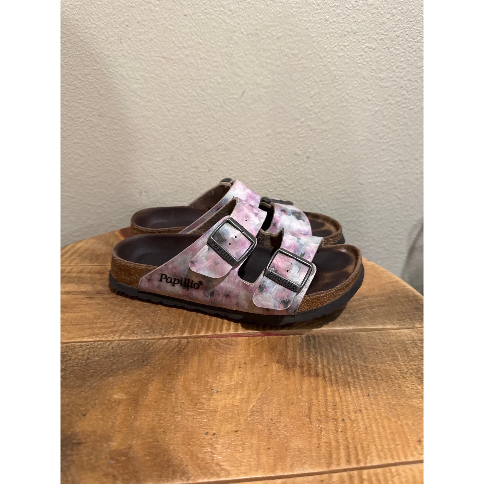 Birkenstock Papillio Floral Pink  sandals Size 37 (6) Narrow