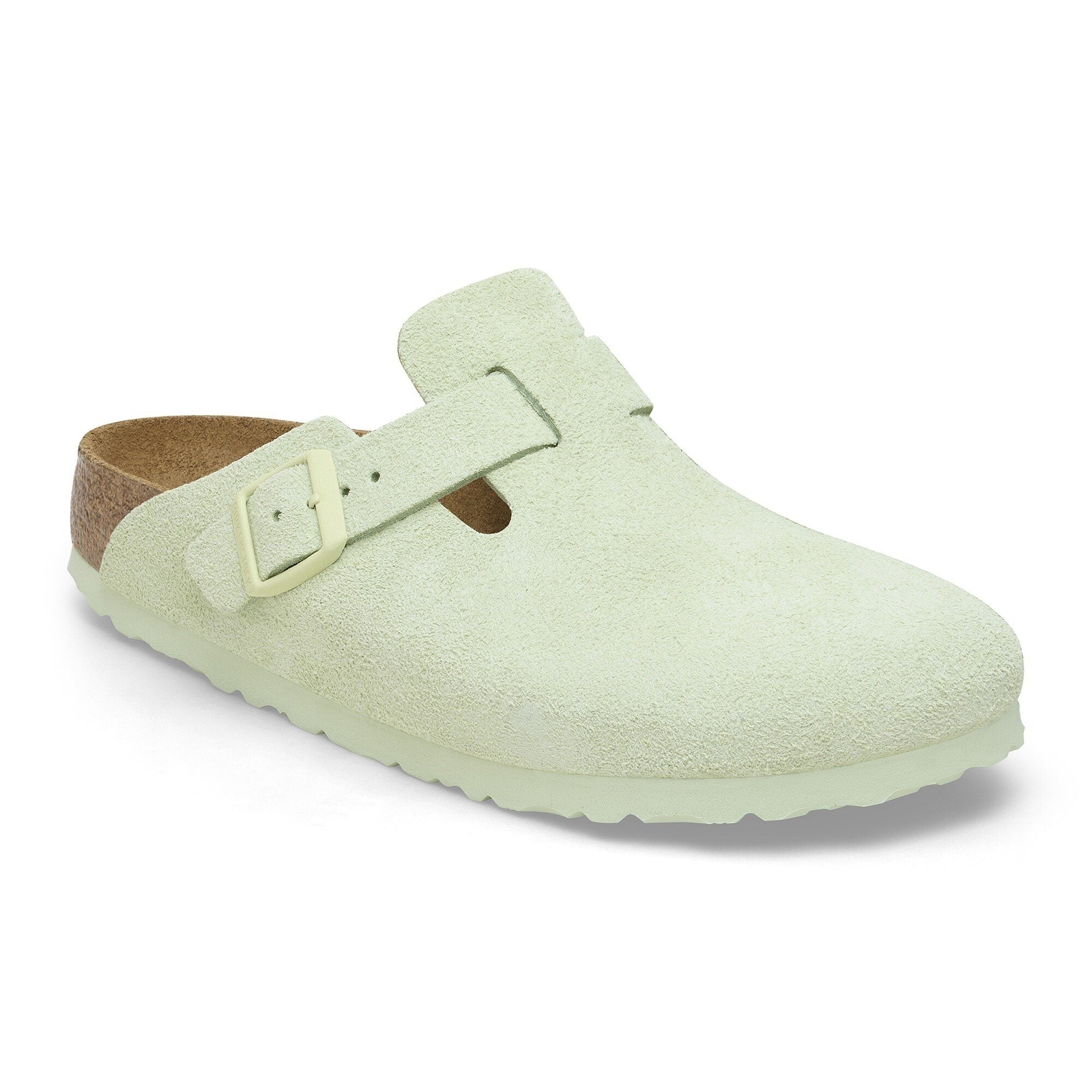 [1027648] Unisex Birkenstock BOSTON SOFT FOOTBED SUEDE LEATHER ‘REGULAR FIT’