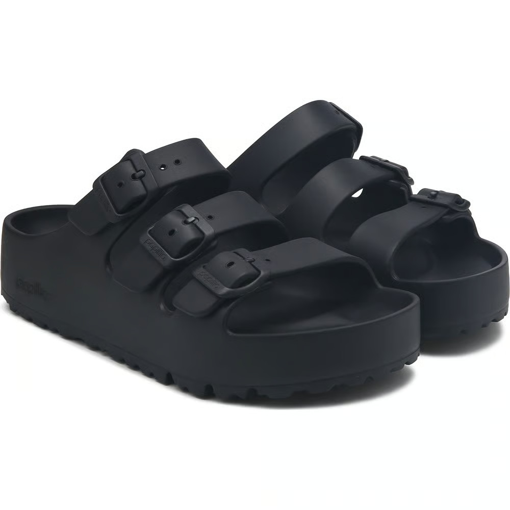 Birkenstock Florida Platform Slide Sandal EVA Footbed Black Women’s 9-9.5 Narrow