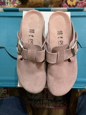 Birkenstock Papillio Mauve Wedge Clog Size 10