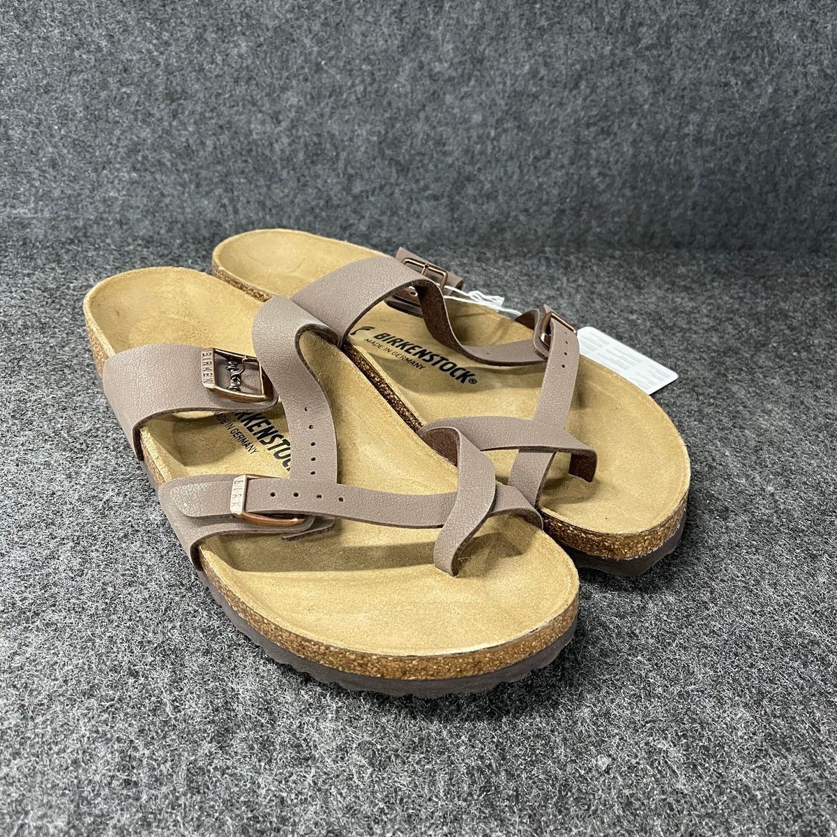 BIRKENSTOCK Mayari Birkibuc Sandals Men’s Size 10 Mocha 0071063